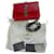 Elektra Prada Handbags Red Leather  ref.411803