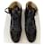 Yves Saint Laurent Sneakers Black Suede  ref.411857