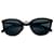 Prada PR 22Ovale SS-Sonnenbrille aus schwarzem Acetat  ref.411904