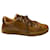 Dsquared2 Fur Lined Sneakers in Brown Leather  ref.411910
