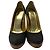 Dsquared2 Escarpins en tweed gris à talons en bois - vue 2