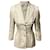 Escada Lace and Pearl Trouser Suit Set in Cream Wool White  ref.411944