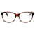 Gucci Optische Acetat-Brille mit quadratischem Rahmen Braun  ref.412040