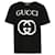 Camiseta con logo Gucci Multicolor Algodón  ref.412042