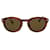 Gucci Óculos de sol redondos de acetato Marrom  ref.412061