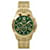 Autre Marque Versus Versace Chrono Lion Bracelet Watch Golden Metallic  ref.412062