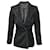 Completo pantalone Escada Black Stone in lana nera Nero  ref.412076