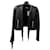 Balmain Jackets Black Golden Leather  ref.412294