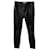 Frame Denim Pantalones Frame Le Skinny en cuero negro  ref.412397