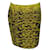 Mary Katrantzou Flower Field Skirt in Yellow Polyester  ref.412419