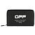 Off White Cartera de piel con logo
