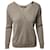 J Brand Loran Reversible Sweater in Grey Cashmere Wool  ref.412437