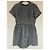 Tara Jarmon Kleid Blau Grau Polyester Größe L - Ansicht 2
