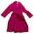 Balenciaga Coats, Outerwear Fuschia Fur  ref.412866
