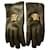 Versace Handschuhe Khaki Kaschmir Lammfell  ref.412916
