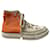 Converse x Feng Chen Wang Chuck 70 Zapatillas de caña alta en lona de caucho color caqui marfil Naranja Lienzo  ref.412950