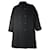 [Usado] Abrigo de lana para mujer Balenciaga Edition Negro Seda  ref.412972
