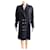 Chanel Coats, Outerwear Black Gold hardware Wool  ref.413046