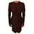 Dolce & Gabbana Midi dress D&G Prune Cotton Viscose Polyamide  ref.413705