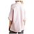 Camisa polo de jérsei de algodão Alexander Wang com gravata Rosa - vista 6