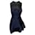 Proenza Schouler Vestido de cóctel en seda azul Shantung de Proeza Schouler Negro  ref.413846