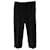 Pantalones capri de lana negra de Helmut Lang Negro  ref.413853
