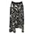 Helmut Lang Snake Printed Pleated MIdi Skirt in Multicolor Polyester  ref.413865