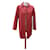S Max Mara overcoat coat Coral Silk Cotton  ref.413870