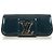 Louis Vuitton Green Sobe Patent Leather Clutch Bag