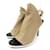 [Usado] Balenciaga BALENCIAGA sandálias de espólio sapatos de mula de couro de salto alto Bege  ref.414029