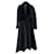 Chanel Manteaux, Vêtements d'extérieur Cuir Velours Cachemire Noir  ref.414256