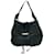 Gucci Große Hobo-Tasche aus strukturiertem Leder aus Bambus Schwarz  ref.414359