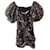 Vestido Isabel Marant con mangas abullonadas en poliéster multicolor  ref.414374