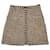 Sandro Skirts Brown Multiple colors Beige Cotton Wool Viscose Acrylic  ref.414489
