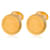 Botões de punho Patek Philippe Gold Calatrava  ref.414550