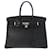 Hermès HERMES BIRKIN 35 Black Leather  ref.414755