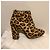 Charlotte Olympia Botines de piel de potro con estampado de leopardo Castaño Beige - vista 5