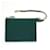Hermès DARK GREEN POCKET WITH RING Leather  ref.415135