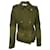 Joseph Patchwork Jacket in Green Cotton   ref.415455