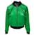 Autre Marque Koral Zip Up Jacket with Mesh Details in Green Polyester  ref.415500