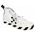 Off White Vulkanisierte Mid-Top-Sneaker in Off-White Weiß Baumwolle  ref.415524