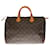 Louis Vuitton Speedy Handbag 35 in brown monogram canvas Cloth  ref.415847