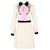Gucci Embroidered Flower Dress White  ref.415975