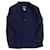 Chanel Vintage 1998 Jaqueta blazer azul marinho primavera / verão Seda Lã  ref.416801