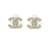 Chanel CC STUDS MICRO PEARLS DIAMS Dourado Metal  ref.416847