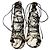 Aquazzura Amazonas Elaphe 105 Sandalen aus Pythonleder Python drucken - Ansicht 2