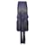 Issa London Printed Wrap Dress in Blue Silk  ref.416875