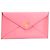 Pochette Prada Move Envelope in Vitello Rosa - vista 2
