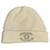 Chanel Hats Beige Cashmere  ref.417364