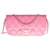 Timeless Lovely Chanel Classique pouch bag / glasses case in pink caviar quilted leather, champagne metal trim  ref.417393